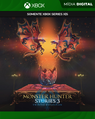 Monster Hunter Stories 3 Twisted Reflection – Xbox Series XS – Mídia Digital